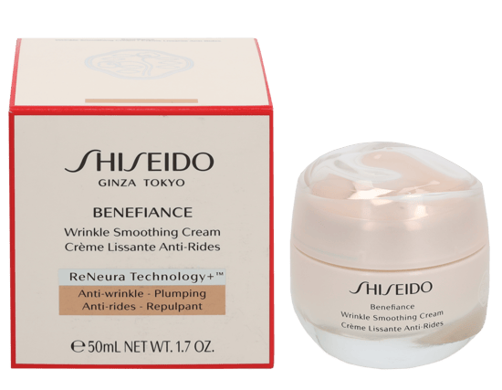 Crema Antienvejecimiento Suavizante de Arrugas Benefiance Shiseido 50ml - Image 4