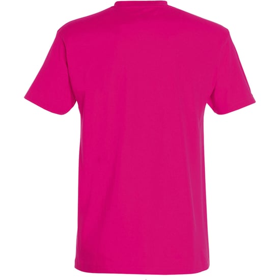 SOLS Mens Imperial Heavyweight Short Sleeve T-Shirt (Fuchsia) - Image 2