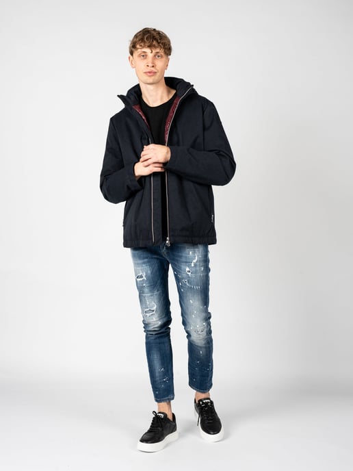 Chaqueta Geox Kaven Hombre Azul - Image 5