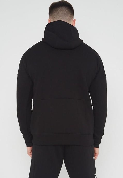 Sudadera Con Capucha Nike Air Fleece para Hombre en Negro - Image 2