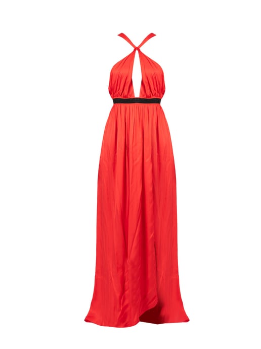 Pinko Vestido Anguria de mujer rojo - Image 1