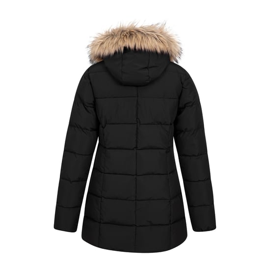 Mountain Warehouse Womens/Ladies Nola Long Padded Jacket (Black) - Image 2