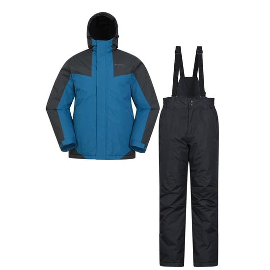 Mountain Warehouse Mens Ski Jacket & Trousers (Blue)