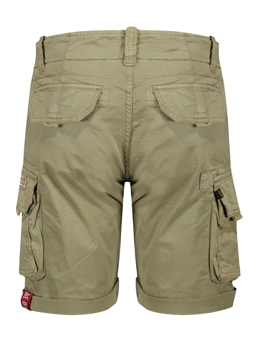 Cortos de Crew Alpha Industries para Hombre en Oliva - Image 4