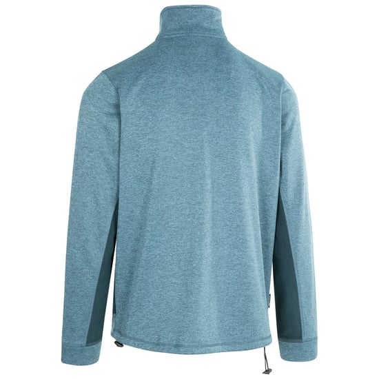 Trespass Mens Radnage Marl AT200 Fleece Jacket (Blue/Grey) - Image 2