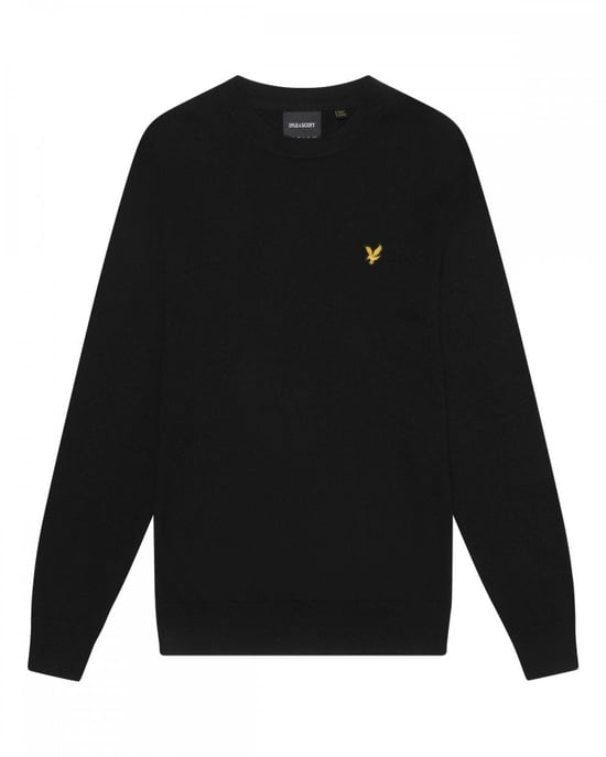 Jersey de Cuello Redondo de Algodón Merino para Hombre de Lyle & Scott - Image 1