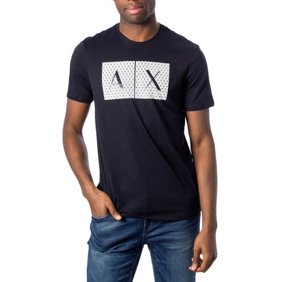 Camiseta de Hombre Armani Exchange en Azul - Image 4