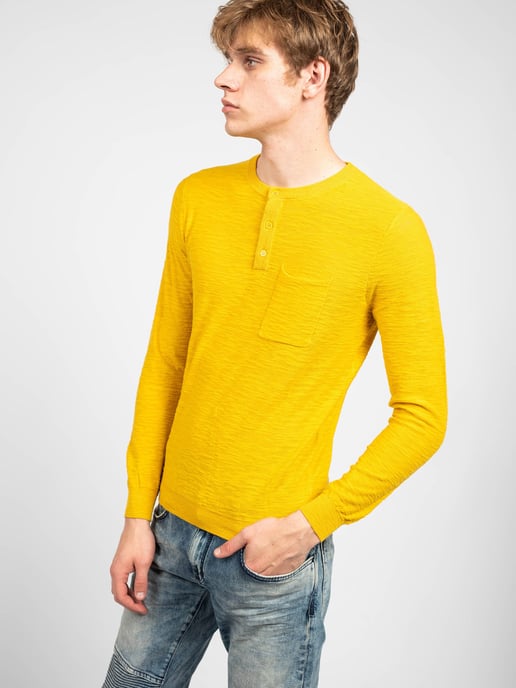 Antony Morato Suéter del hombre amarillo - Image 3