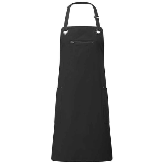 Premier Barley Recycled Full Apron (Black/Charcoal) - Image 1
