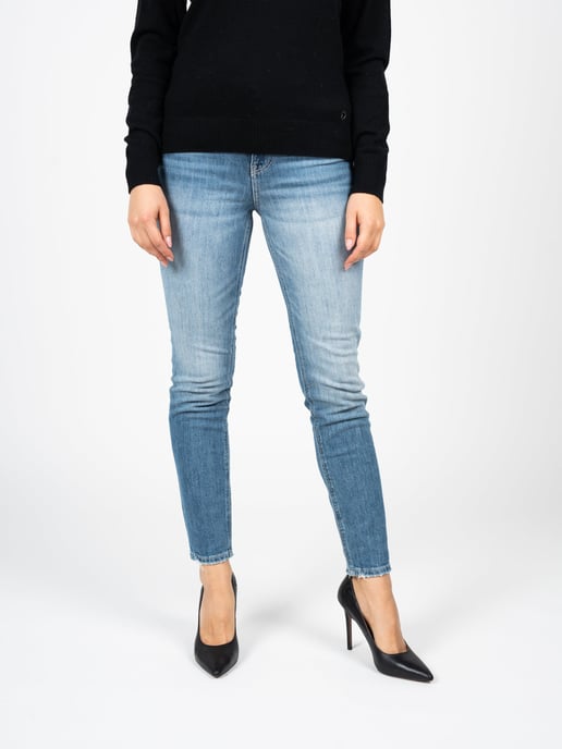 Guess Vaqueros Skinny de mujer azul - Image 3