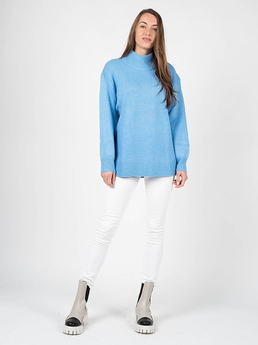 Silvian Heach Suéter de mujer azul, azul - Image 2
