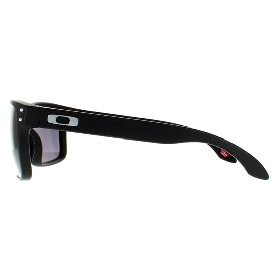Gafas de sol Oakley Rectangle para hombre en negro mate con lentes Prizm gris. - Image 3