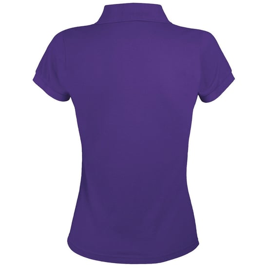 SOLs Womens/Ladies Prime Pique Polo Shirt (Dark Purple) - Image 2