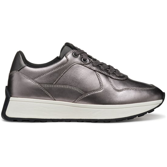 Geox D Amabel A Leather Women's Gun Trainers - Image 6