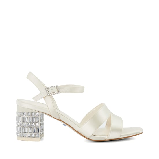 Dune Ladies Matrimonie - Jewel Embellished Block Wedding Heels
