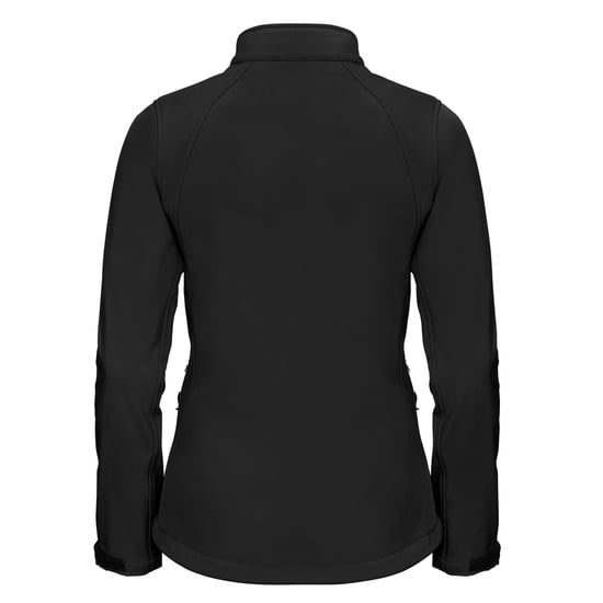 Russell Womens/Ladies Soft Shell Jacket (Black) - Image 2