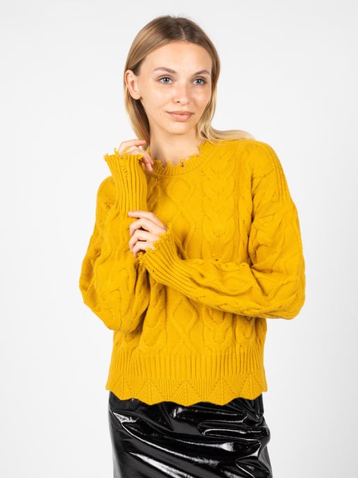 Pinko Suéter Chianti de mujer amarillo - Image 3