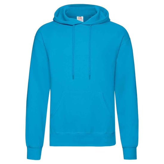 Fruit of the Loom Unisex Adult Classic Hoodie (Azure Blue) - Image 1