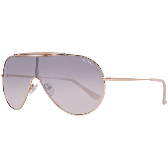 Guess Sunglasses GF0370 28U Rose Gold Silver Mirrored