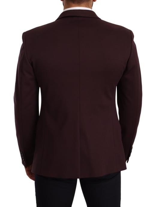 Blazer ajustado de algodón morado para hombre de Dolce & Gabbana - Image 3
