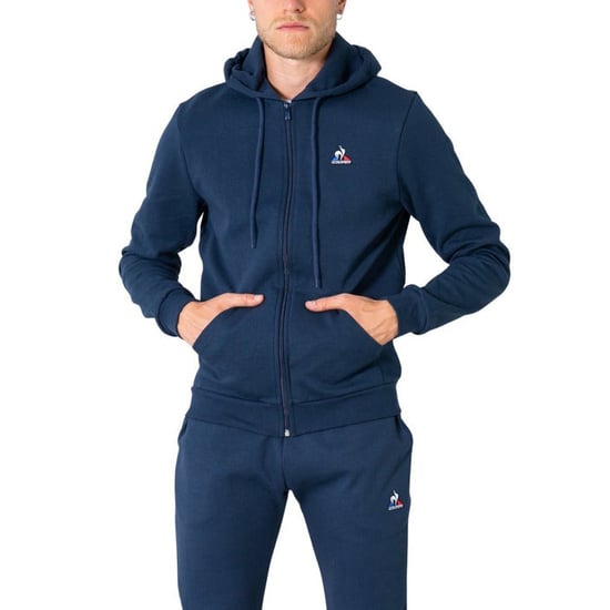 Sudadera azul Le Coq Sportif Ess Fz Hoody N°3 M - Image 3