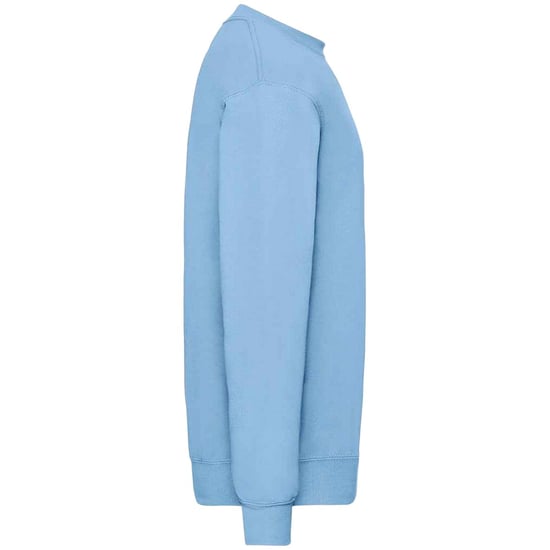 Fruit of the Loom Mens Classic 80/20 Set-in Sweatshirt (Sky Blue) - Image 3