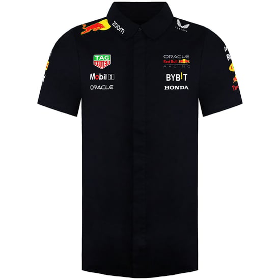Red Bull Racing F1 2024 Team Mens Navy Shirt - Image 1