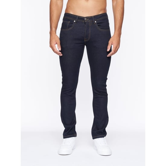 Crosshatch Mens Buraca Slim Jeans (Indigo Wash) - Image 1