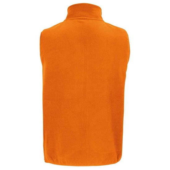 SOLS Unisex Adult Factor Microfleece Recycled Body Warmer (Orange) - Image 2