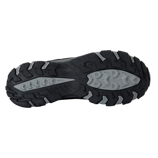 Regatta Mens Holcombe 3 Low Walking Boots (Black/Granite) - Image 6