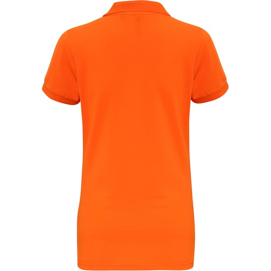 Asquith & Fox Womens/Ladies Short Sleeve Performance Blend Polo Shirt (Orange) - Image 2
