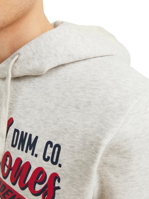 Jack & Jones Hoodies Logo Sweat Hood Blanco - Image 2