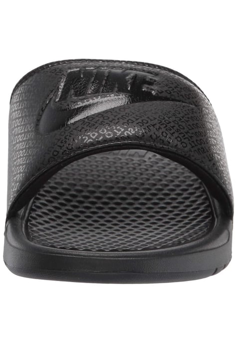 Chanclas Nike Benassi Slip On en negro/negro - Image 3