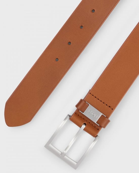 BOSS Orange Connio Mens Leather Belt NOS - Image 3