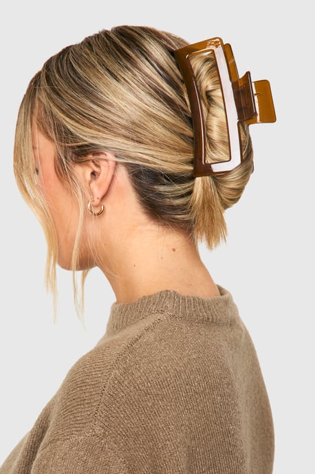 Large Square Hair Claw Clip