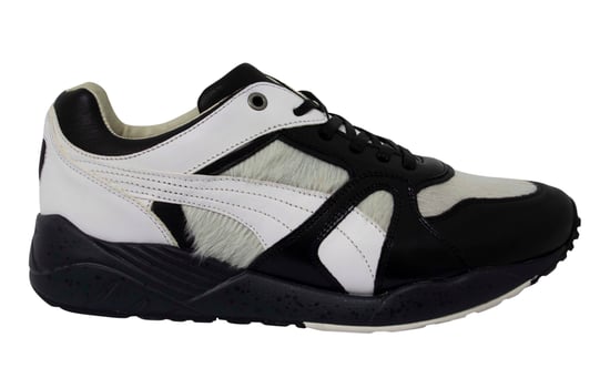 Puma Mens Trinomic XS5000 X Miitaly White Leather Lace Up Trainers 357262 01