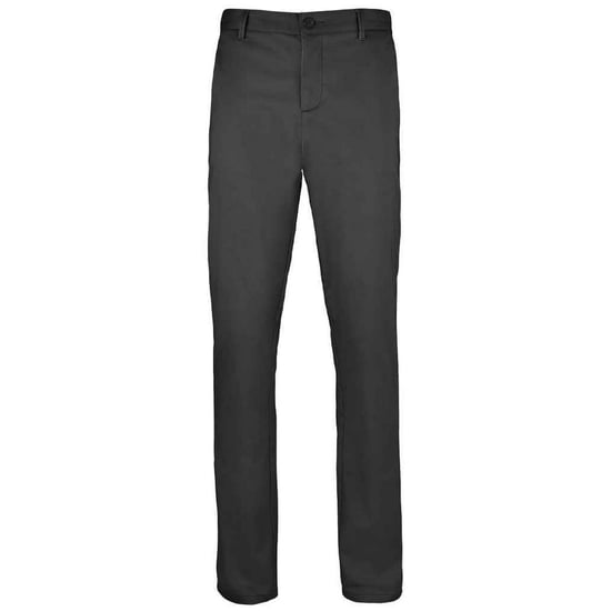 SOLS Mens Jared Stretch Slim Suit Trousers (Black) - Image 1