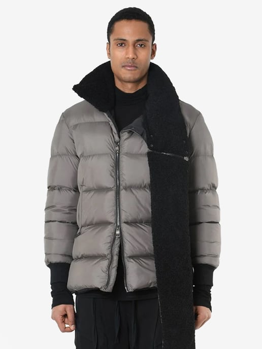 La Haine Inside Us Chaqueta Zimowa del hombre Gris - Image 3