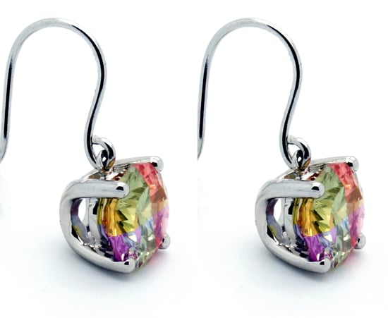 Orphelia Women's 925 Sterling Silver Drop Earrings - Silver CC-28 - Image 2