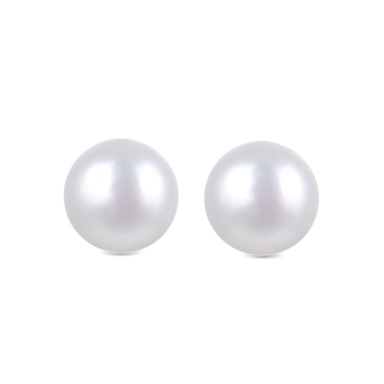 Pendientes Luxenter de Plata de Ley 925 con Perla Blanca acabados en oro amarillo de 18K - BÃ¡sico - Image 1