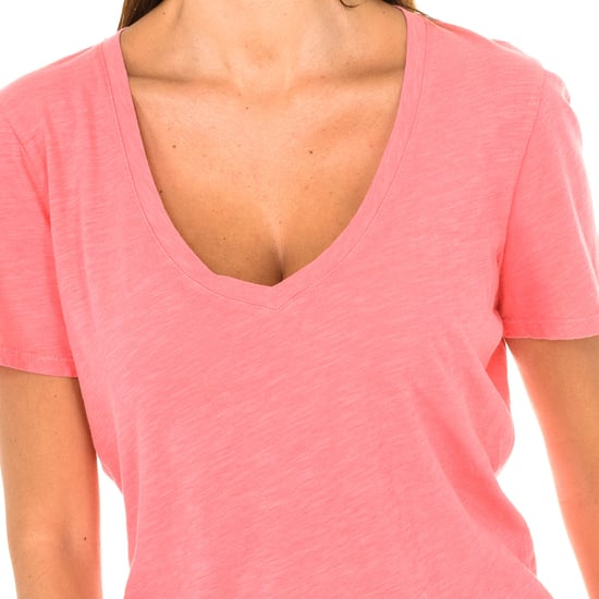Women's short-sleeved V-neck T-shirt 3Y5T45-5JZMZ