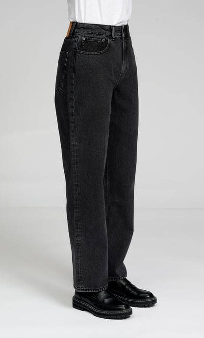 The Original Performance Loose Jeans - Washed Black Denim
