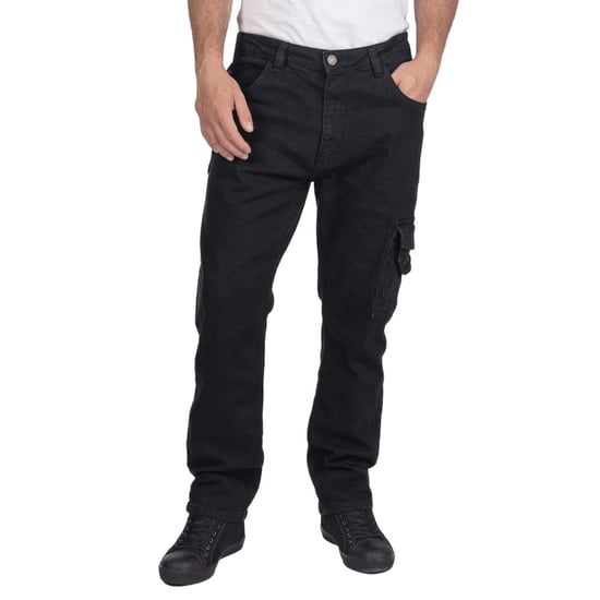 Lee Cooper Mens Denim Stretch Jeans (Black) - Image 1