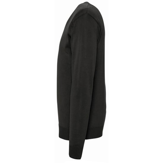 SOLS Mens Galaxy V Neck Sweater (Black) - Image 3