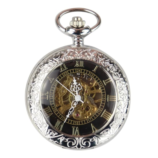 Reloj de bolsillo mecánico Peaky Blinders Hunter automático - Image 1