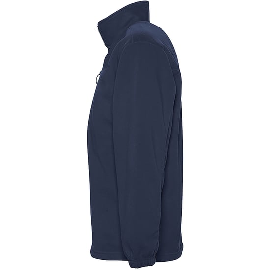 SOLS Ness Unisex Zip Neck Anti-Pill Fleece Top (Navy) - Image 3