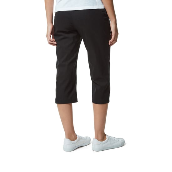 Craghoppers Womens/Ladies Kiwi Pro II Cropped Trousers (Black)
