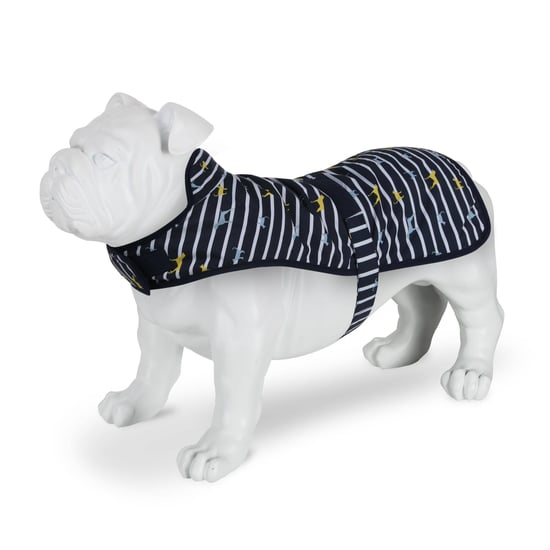 Regatta Arlo Waterproof Dog Coat (Navy Stripe) - Image 2