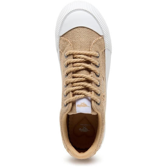 Rocket Dog Cheery Heidi Cotton Women's Dark Natural Trainers - Image 5