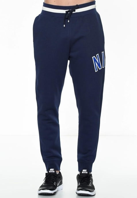 Conjunto de chándal completo con cremallera en azul marino para hombre Nike Air - Image 4